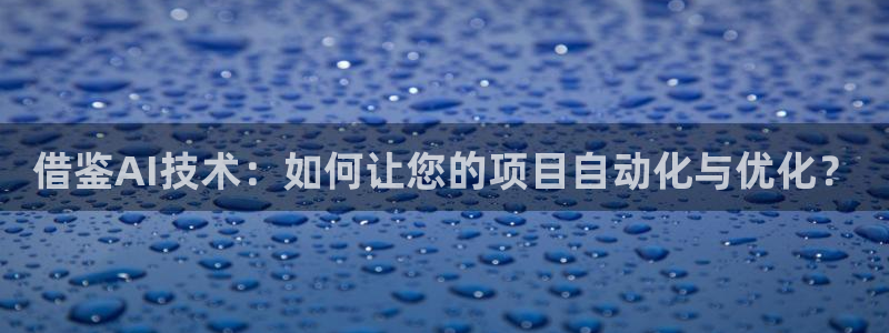 借鉴AI技术：如何让您的项目自动化与优化？