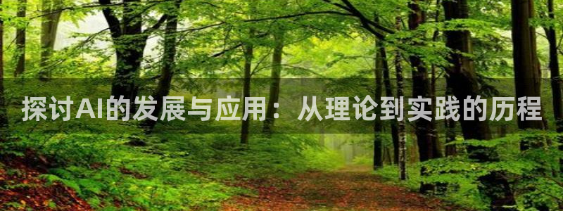 探讨AI的发展与应用：从理论到实践的历程