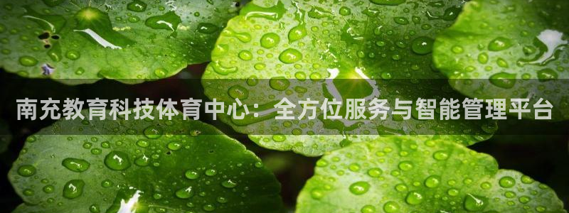 南充教育科技体育中心：全方位服务与智能管理平台