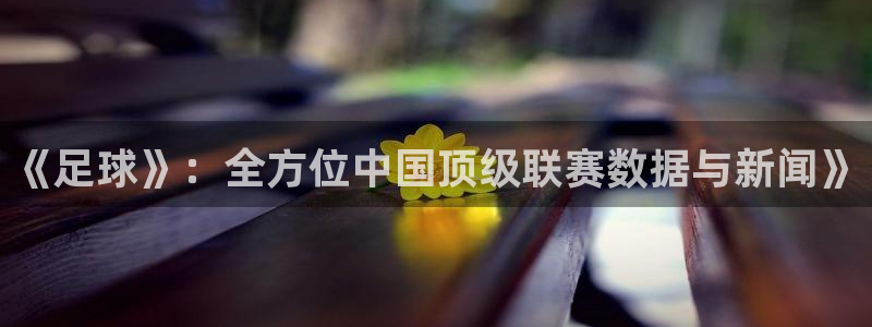 《足球》：全方位中国顶级联赛数据与新闻》