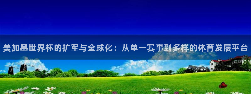 美加墨世界杯的扩军与全球化：从单一赛事到多样的体育发展平台
