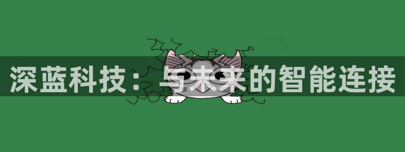深蓝科技：与未来的智能连接