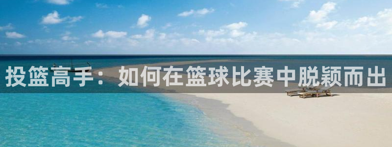 投篮高手：如何在篮球比赛中脱颖而出