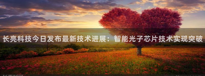 长亮科技今日发布最新技术进展：智能光子芯片技术实现突破
